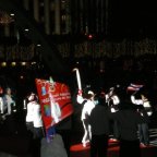 Protests aside, Olympic Flame arrives in Toronto